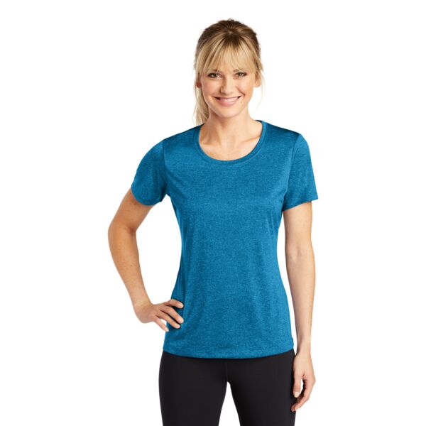 Ladies Heather Contender Scoop Neck Tee Thumbnail