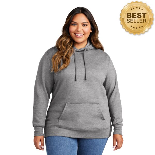 Ladies Core Fleece Pullover Hooded Sweatshirt Thumbnail
