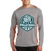 Long Sleeve Heather Colorblock Contender Tee Thumbnail
