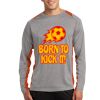 Long Sleeve Heather Colorblock Contender Tee Thumbnail
