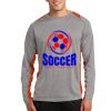 Long Sleeve Heather Colorblock Contender Tee Thumbnail