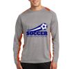 Long Sleeve Heather Colorblock Contender Tee Thumbnail
