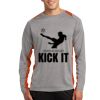 Long Sleeve Heather Colorblock Contender Tee Thumbnail