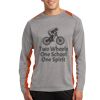 Long Sleeve Heather Colorblock Contender Tee Thumbnail