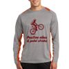 Long Sleeve Heather Colorblock Contender Tee Thumbnail