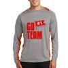 Long Sleeve Heather Colorblock Contender Tee Thumbnail