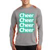 Long Sleeve Heather Colorblock Contender Tee Thumbnail